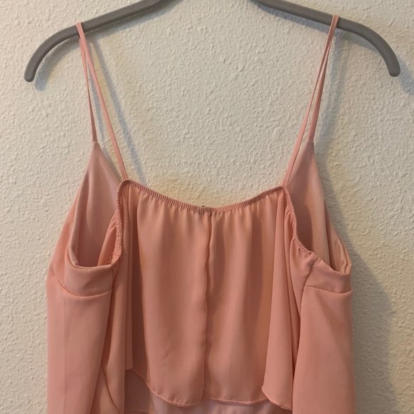 Peach Crop Top - Picture 2 of 3